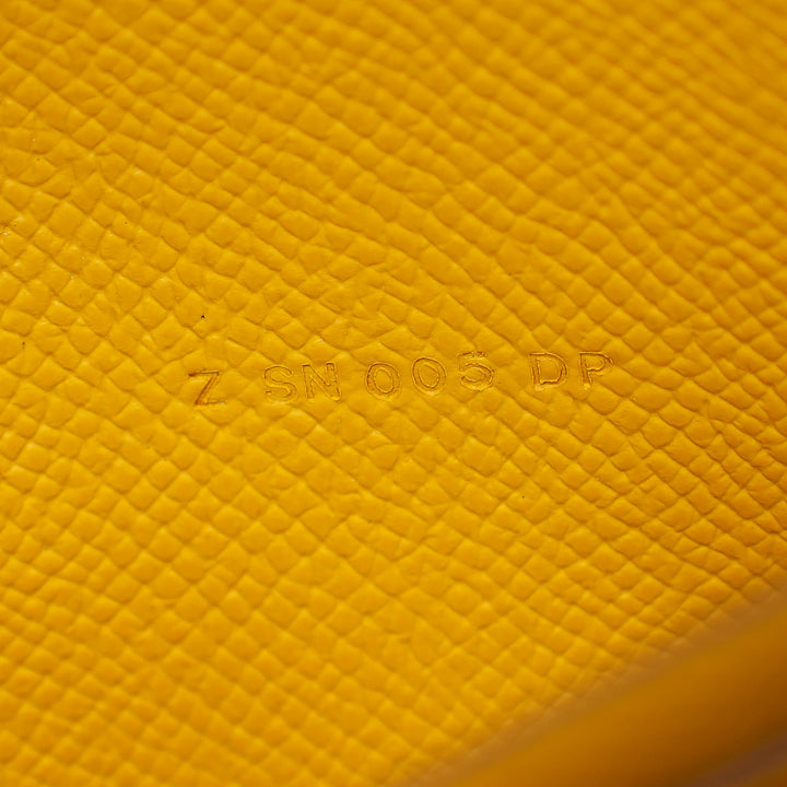 Top quality Hermes Jaune Ambre Constance To Go Wallet
