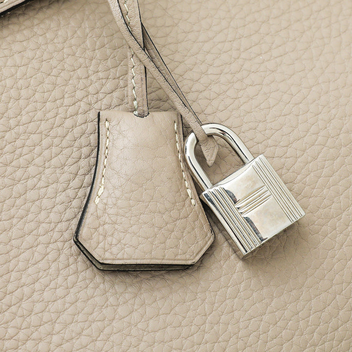 Hermes Gris Tourterelle Birkin 35 Bag