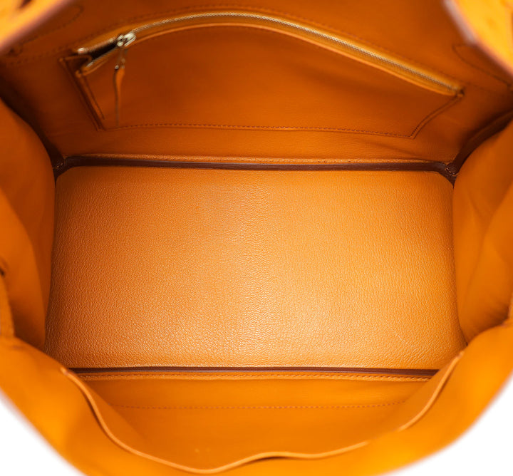Top quality Hermes Cognac Ostrich Birkin 30 Bag