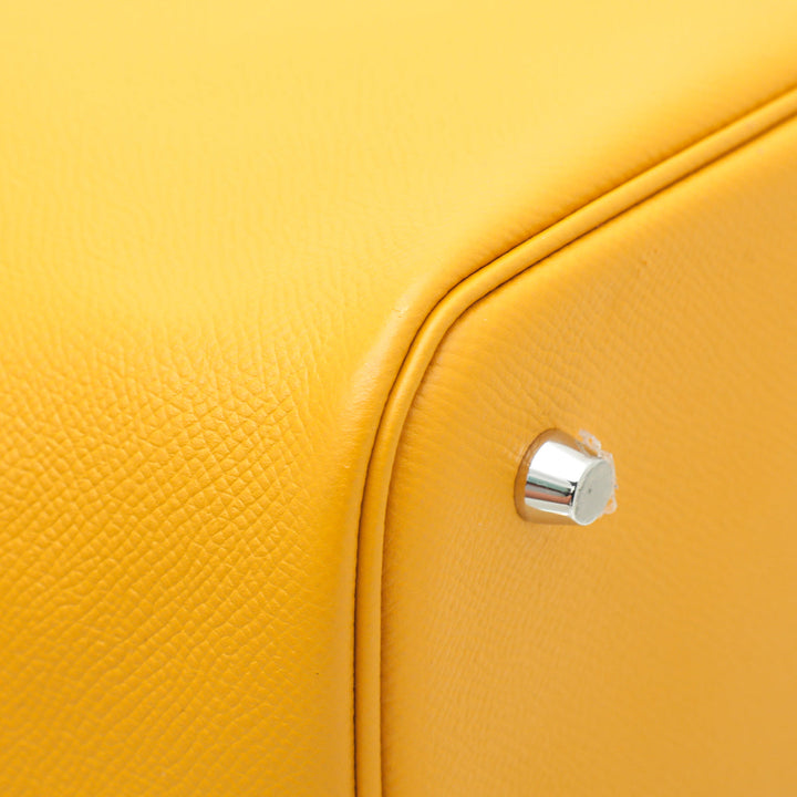 Hermes Tricolor Tressage De Cuir Picotin Lock 22 Bag