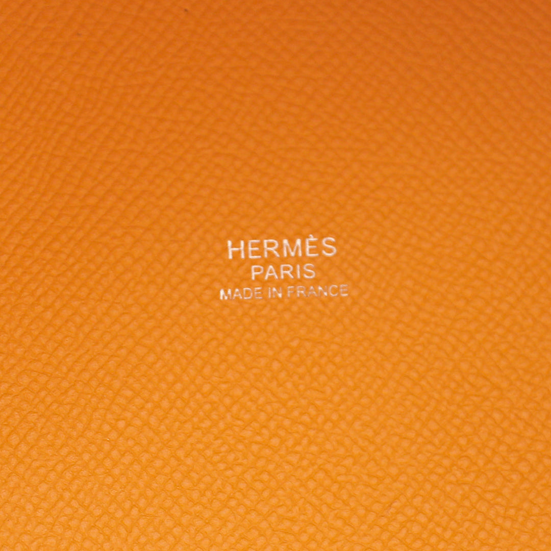 Hermes Tricolor Tressage De Cuir Picotin Lock 22 Bag