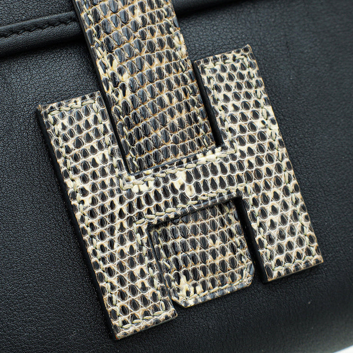Top quality Hermes Bicolor Jige Elan Lizard Touch 29 Clutch