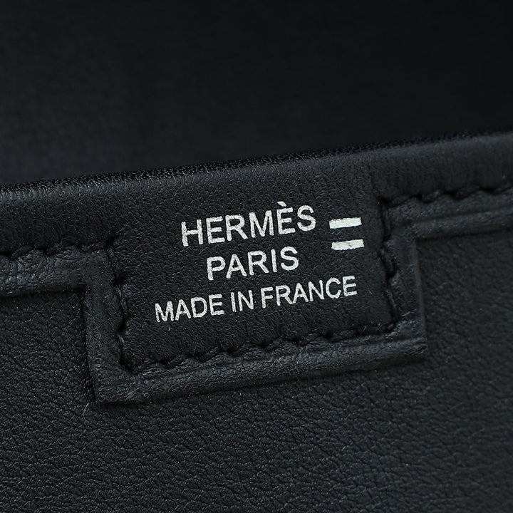 Hermes Bicolor Jige Elan Lizard Touch 29 Clutch