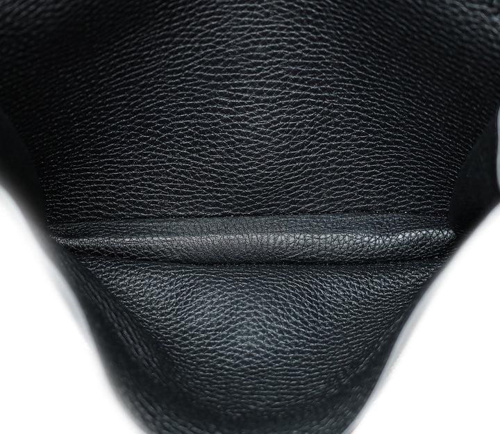 Top quality Hermes Noir Jet Pochette Clutch
