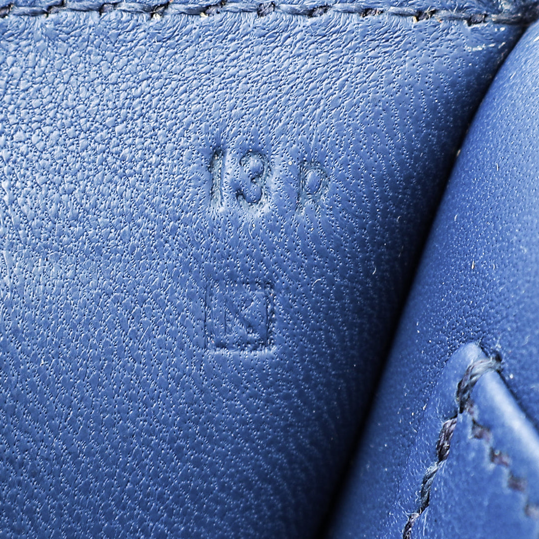 Top quality Hermes Bleu Brighton Constance Mini 18 Chevre Mysore Bag