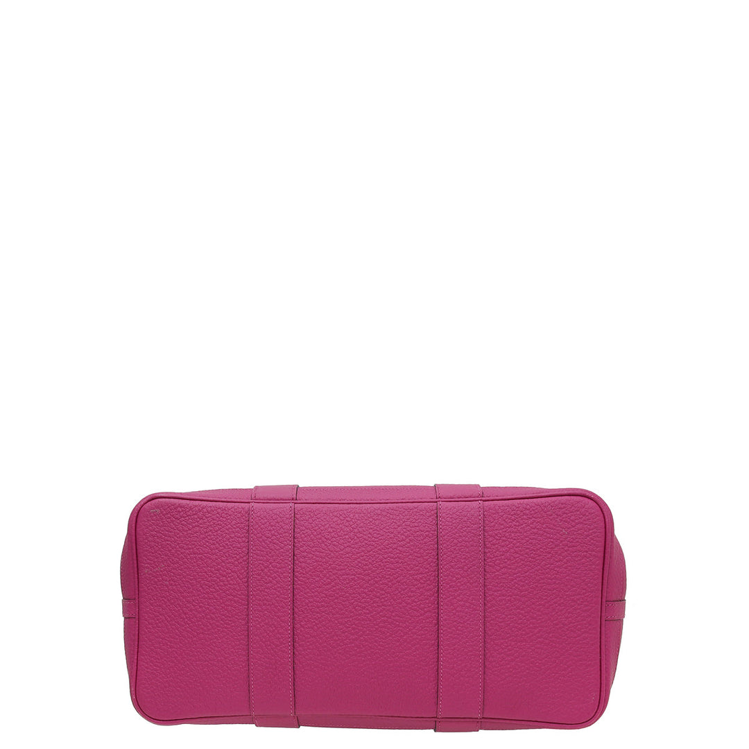 Hermes Rose Pourpre Garden Party 36 MM Vache Bag