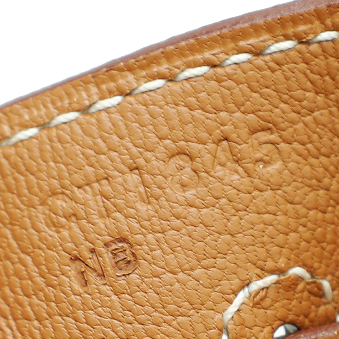 Hermes Gold Retourne Kelly 35 Bag