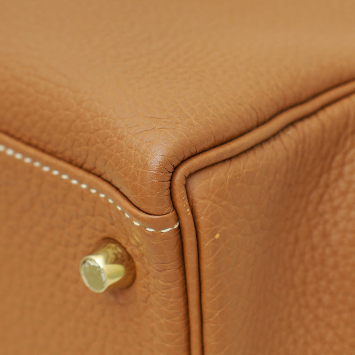 Hermes Gold Retourne Kelly 35 Bag