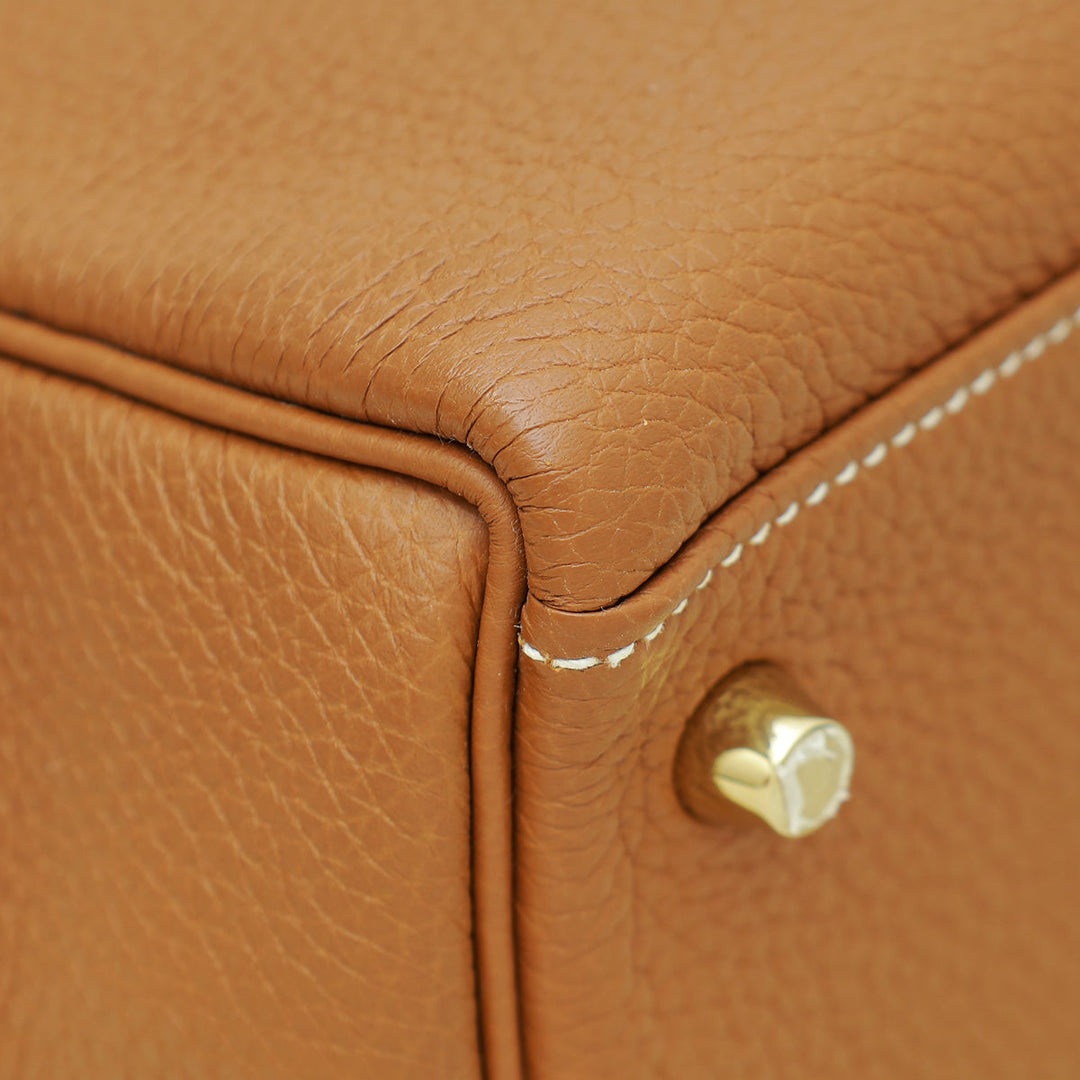 Hermes Gold Retourne Kelly 35 Bag