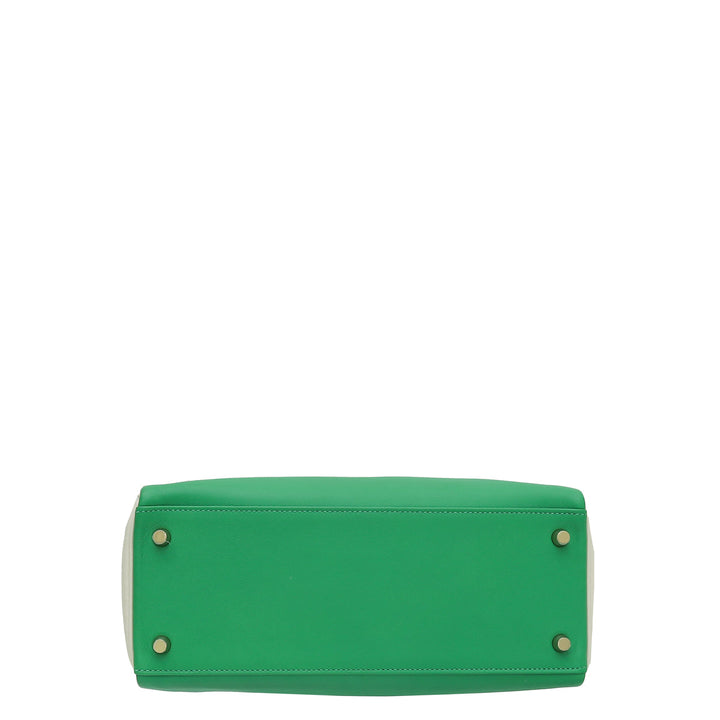 Hermes Bicolor Horseshoe Kelly 28 Bag