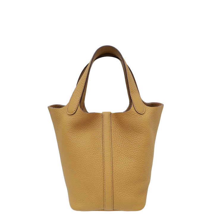 Hermes Natural Sable Picotin Lock 18 Bag