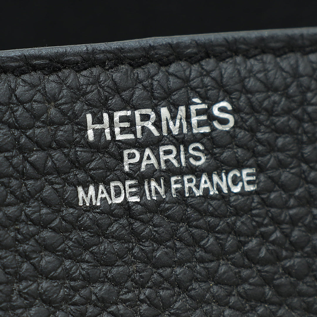 Hermes Noir Birkin 35 Bag
