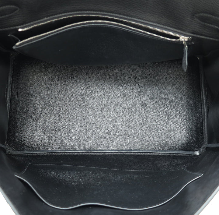 Hermes Noir Birkin 35 Bag