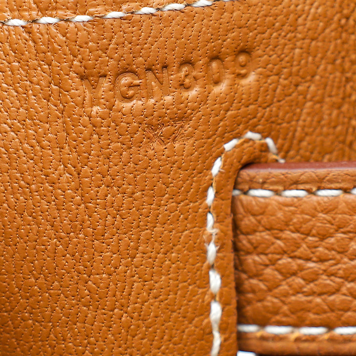Hermes Gold Retourne Kelly 32 Bag