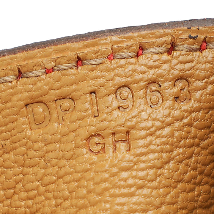 Hermes Bicolor Retourne Verso Birkin 30 Bag W/ Twillies
