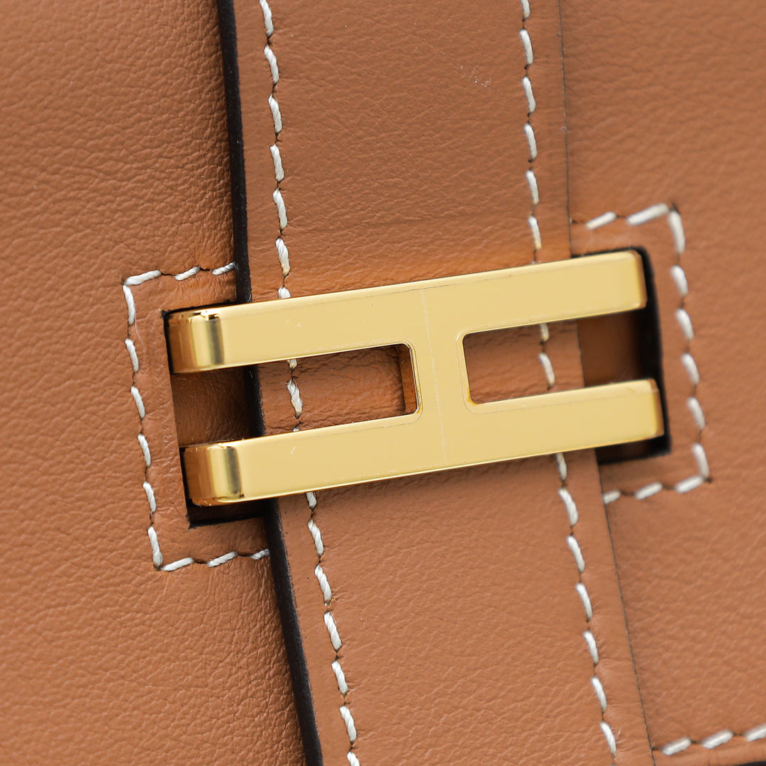 Top quality Hermes Gold Elan Pocket 24 Medium Belt