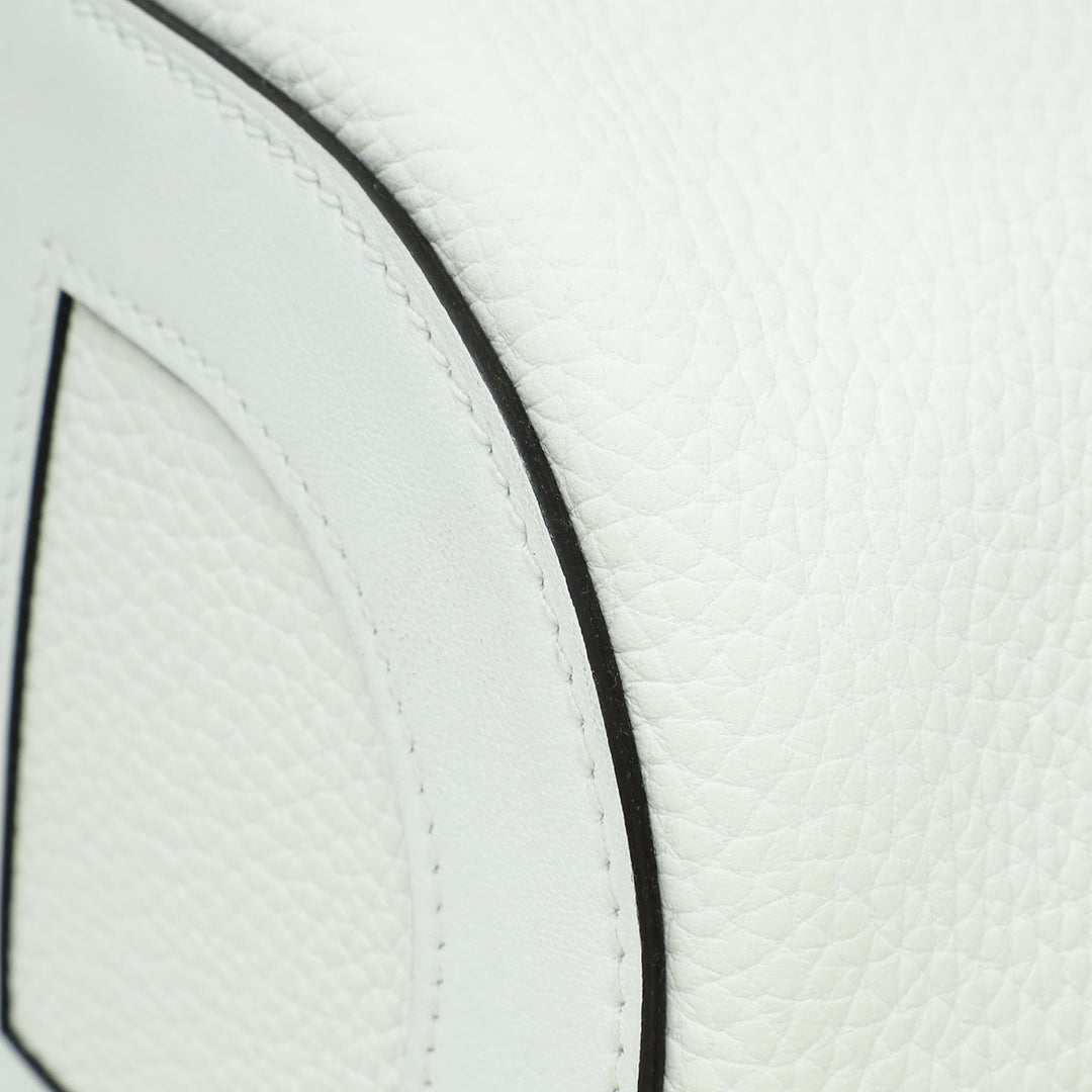 Hermes Blanc In The Loop 18 Bag