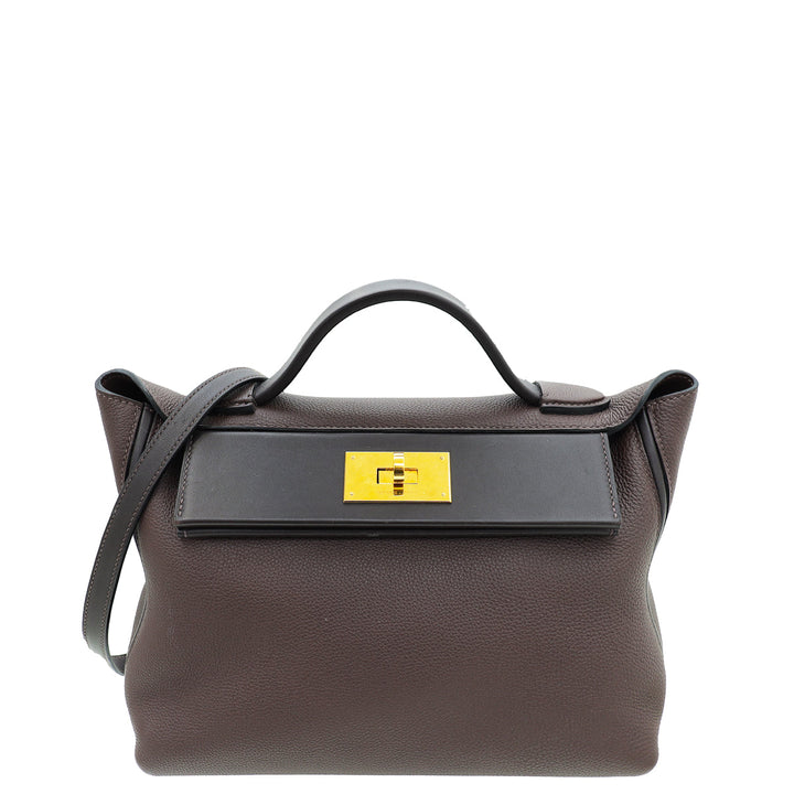 Top quality Hermes Chocolate 24/24 29 Bag