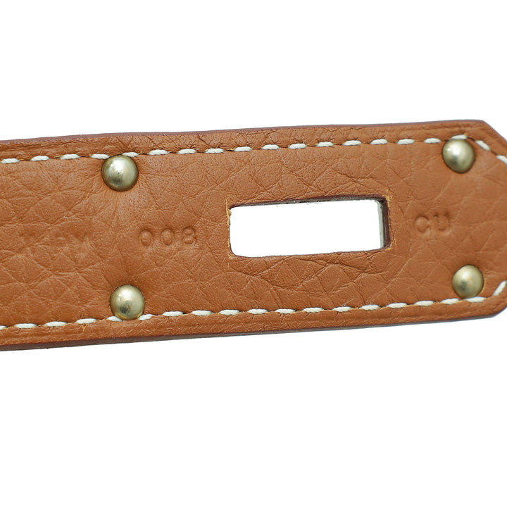 Top quality Hermes Gold Jypsiere 28 Verso Bag