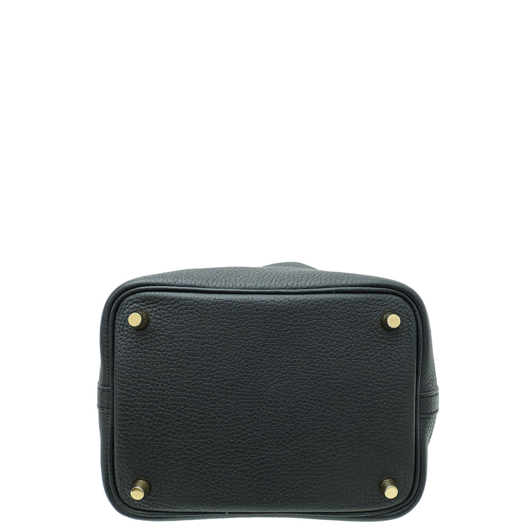 Top quality Hermes Noir Picotin Lock 18 Bag