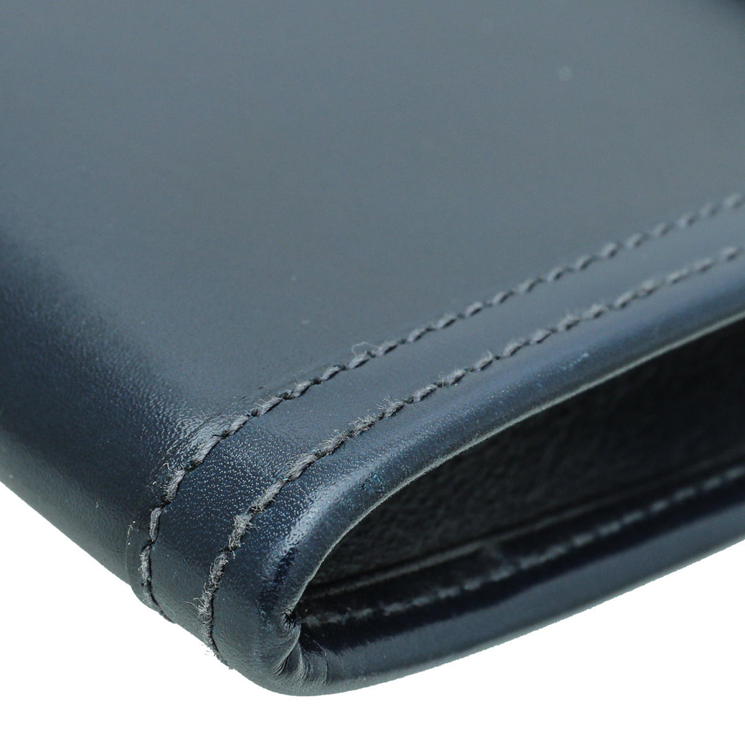 Top quality Hermes Navy Blue Jige Elan 29 Box Clutch