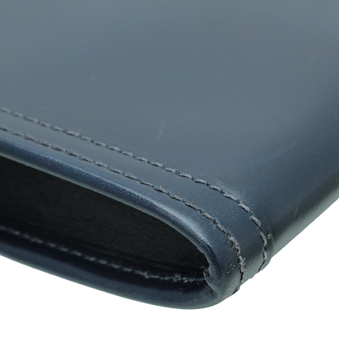 Top quality Hermes Navy Blue Jige Elan 29 Box Clutch