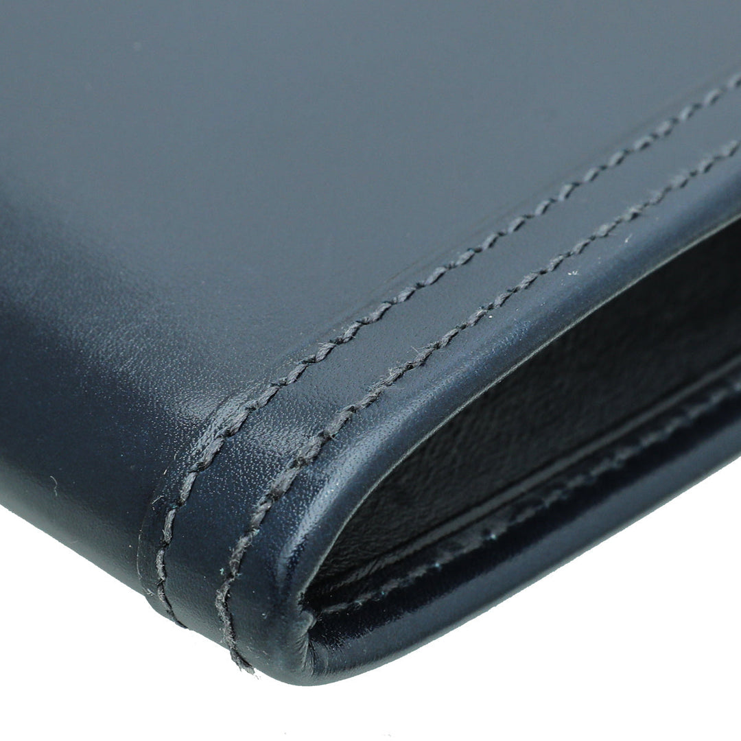 Top quality Hermes Navy Blue Jige Elan 29 Box Clutch