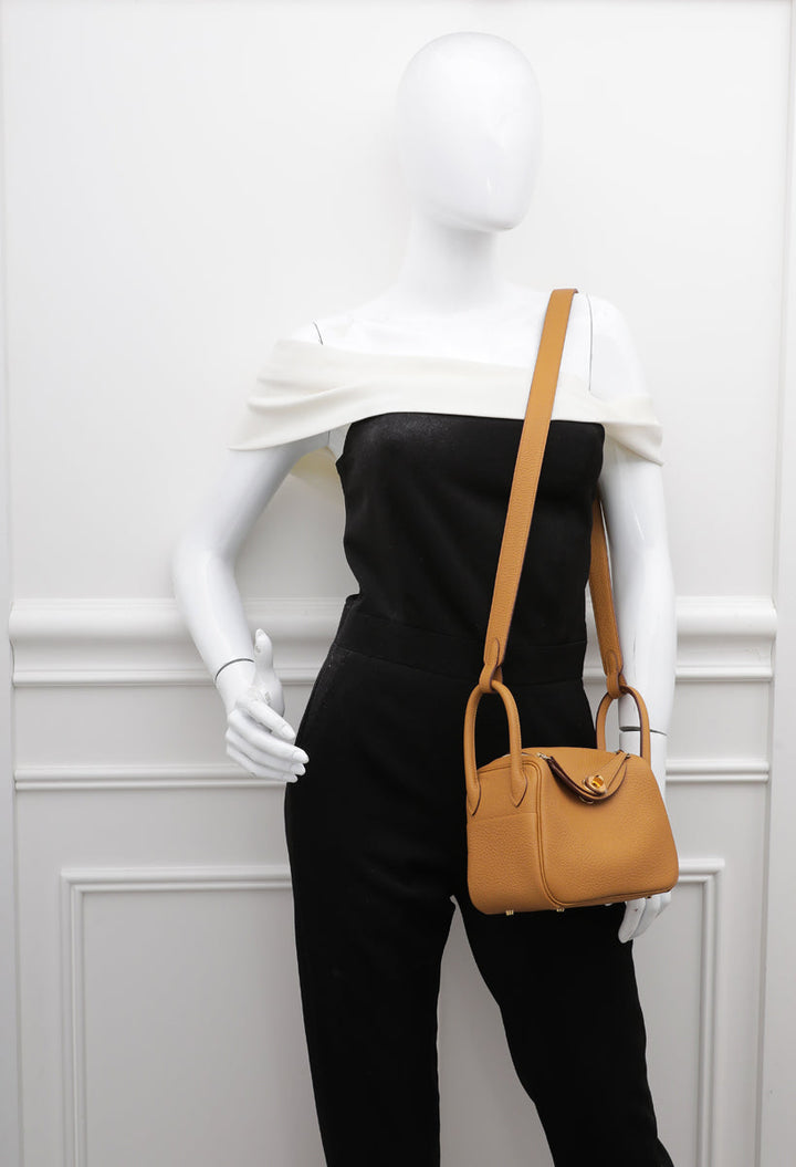 Top quality Hermes Sesame Mini Lindy Bag