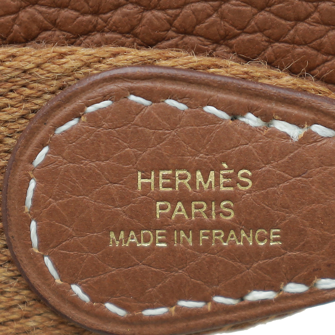 Top quality Hermes Gold Evelyne TPM Amazon 16 Bag