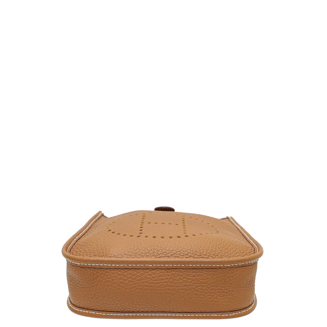 Top quality Hermes Gold Evelyne TPM Bag