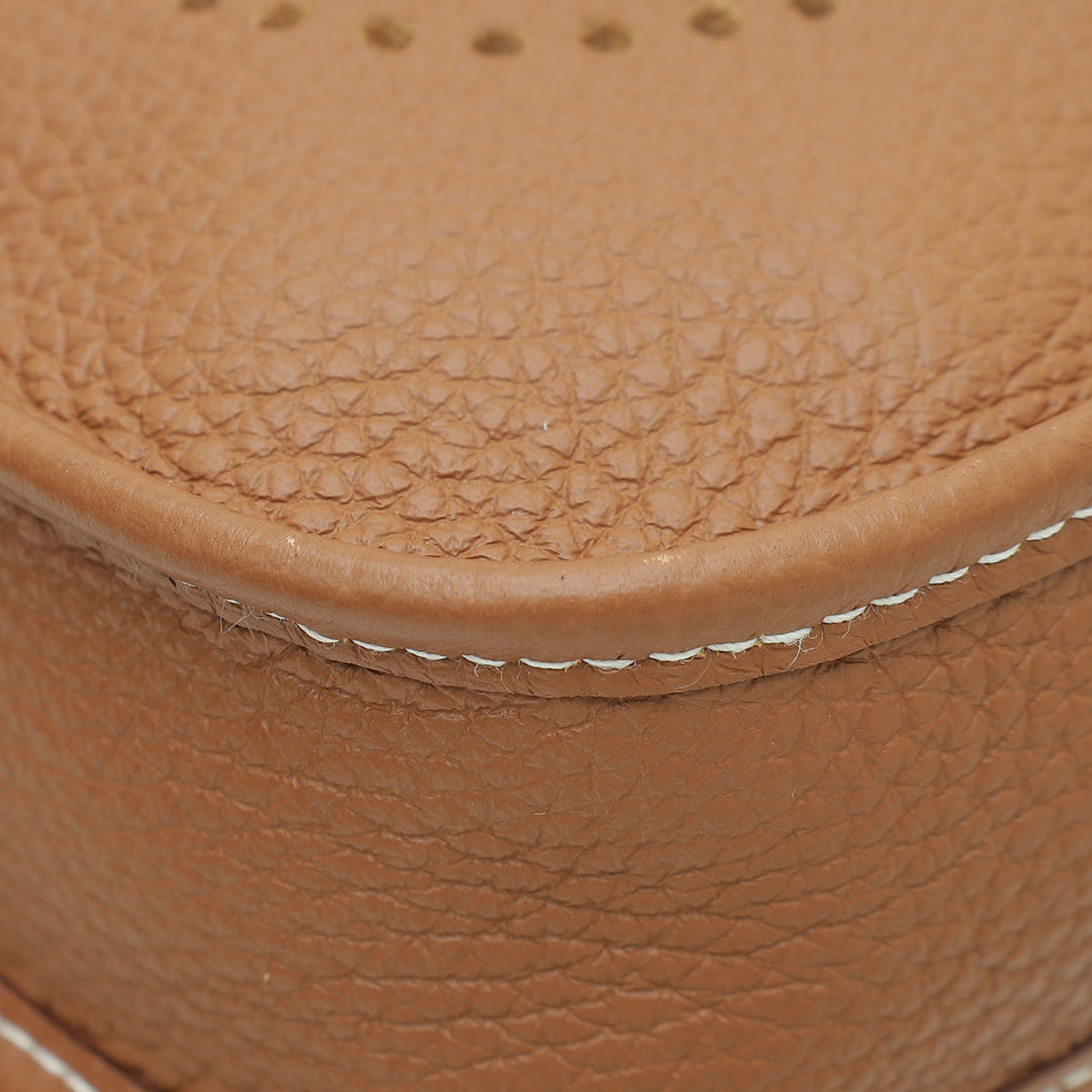 Top quality Hermes Gold Evelyne TPM Bag