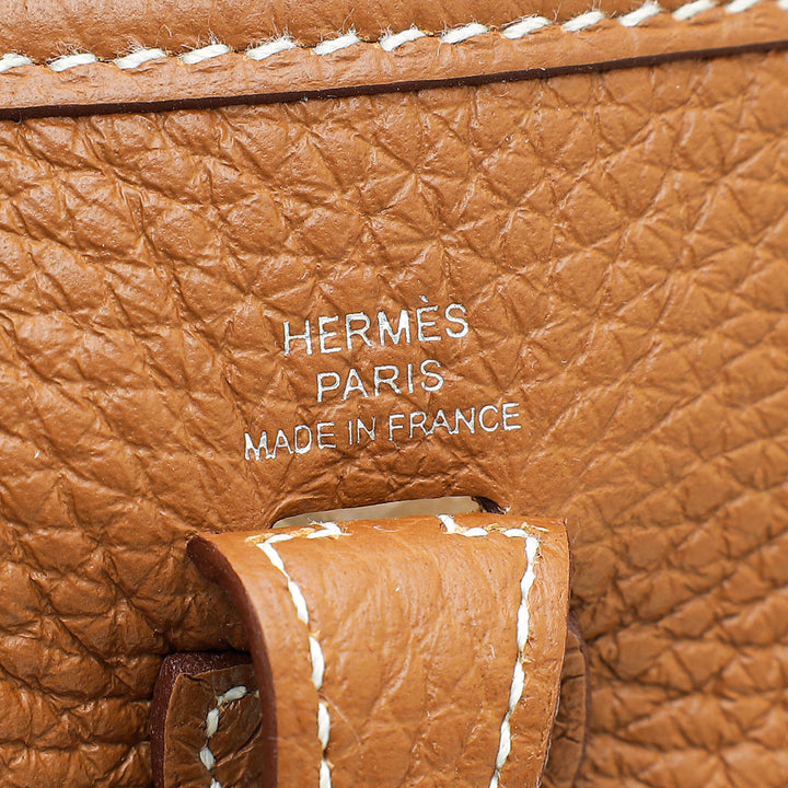 Top quality Hermes Gold Evelyne TPM Bag