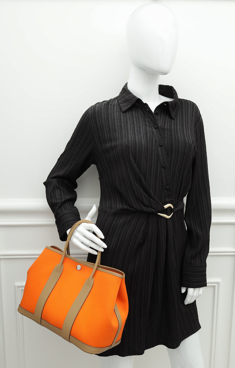 Top quality Hermes Bicolor Negonda Garden Party 30 TPM Bag
