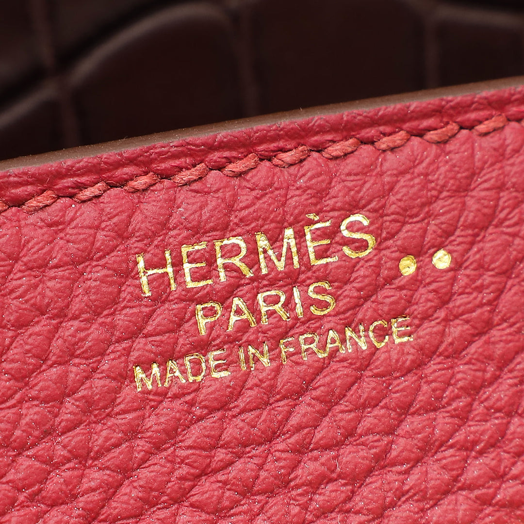 Top quality Hermes Bicolor Retourne Birkin Touch 30 Bag