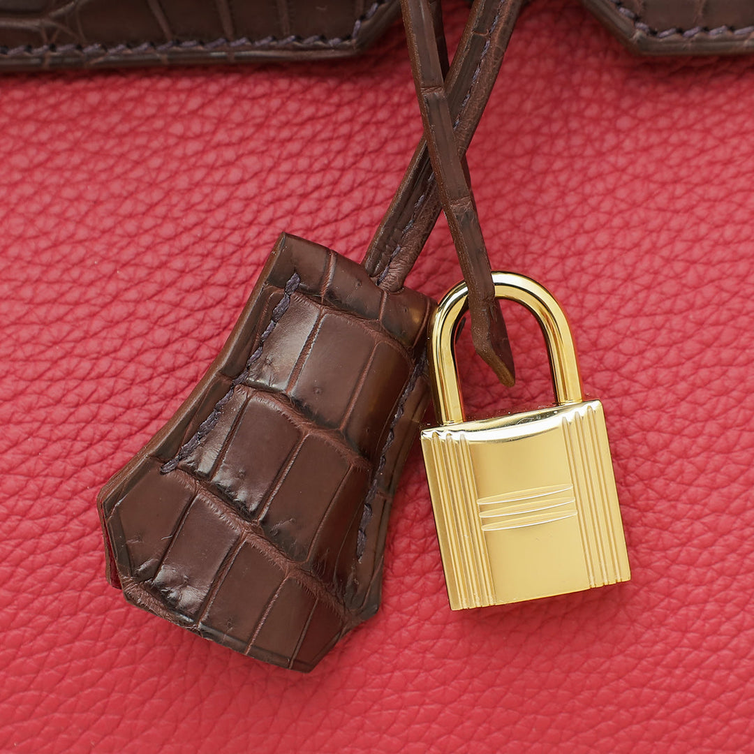Top quality Hermes Bicolor Retourne Birkin Touch 30 Bag