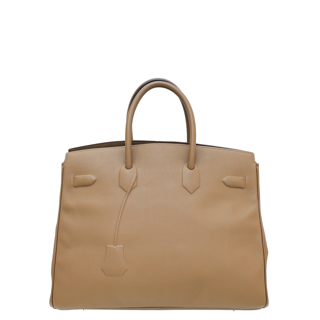 Top quality Hermes Alezan Shadow Birkin 35 Bag