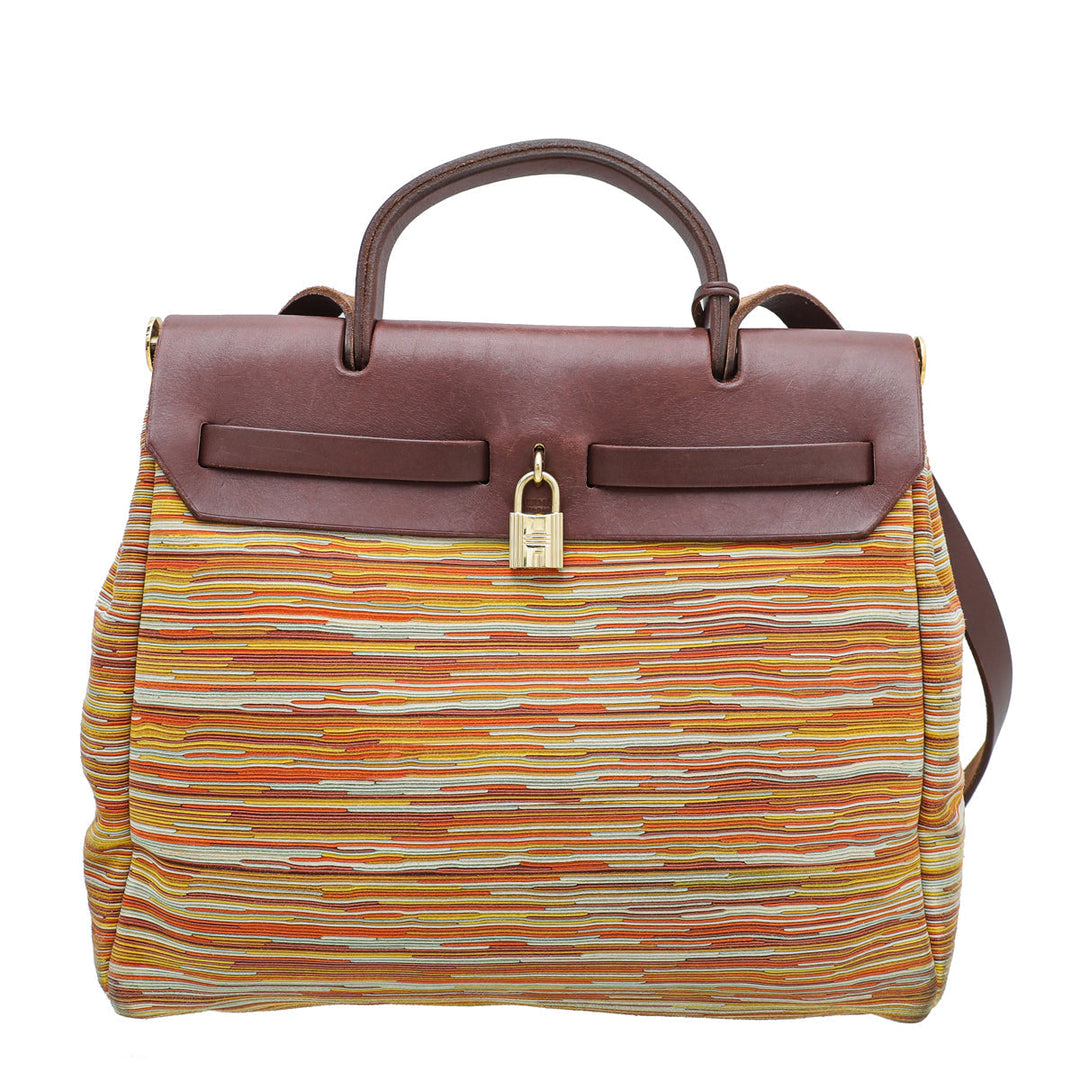 Hermes Multicolor Herbag Vibrato PM 2-in-1 2Way Bag