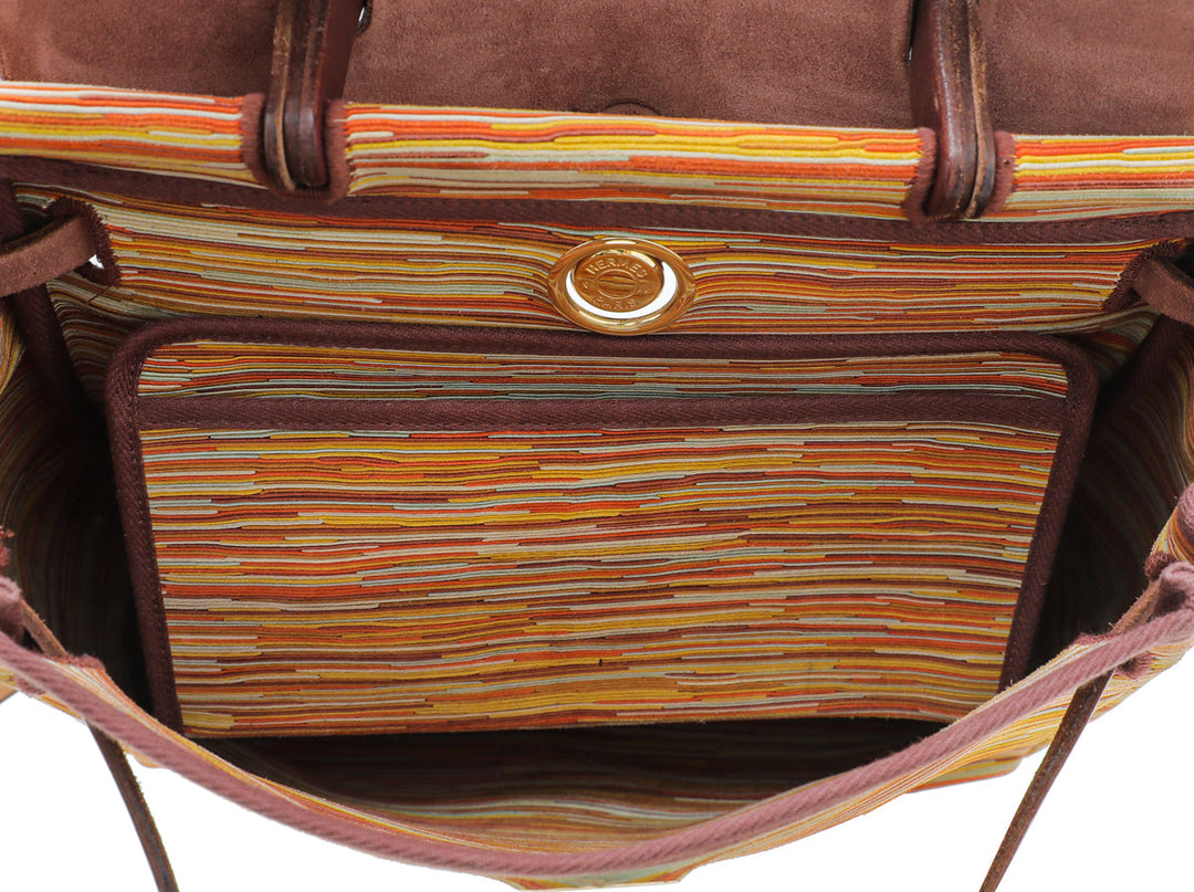 Hermes Multicolor Herbag Vibrato PM 2-in-1 2Way Bag
