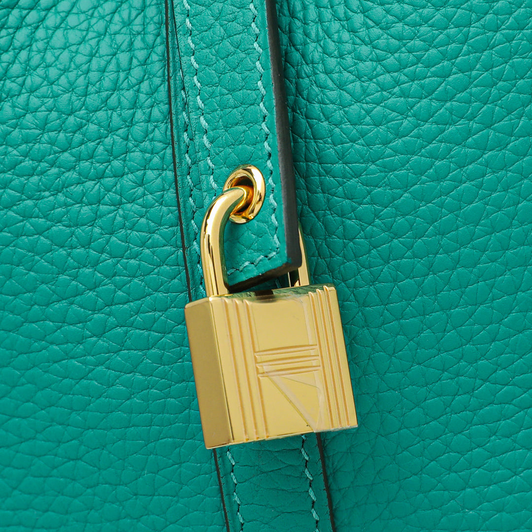 Top quality Hermes Vert Verone Picotin Lock 18 Bag