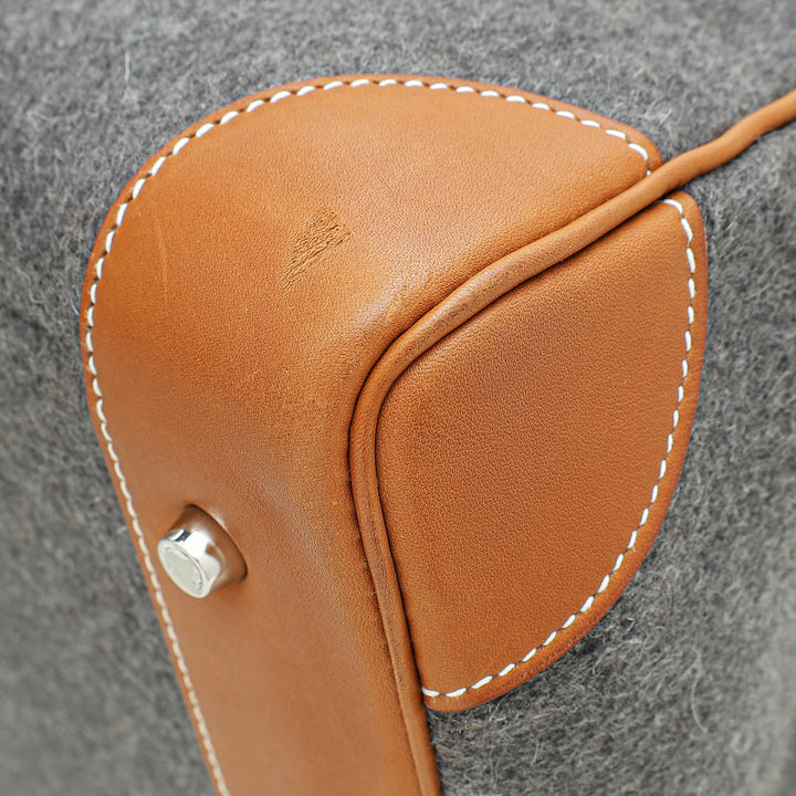 Top quality Hermes Bicolor HAC 40 Haute à Courroies Feutre Bag