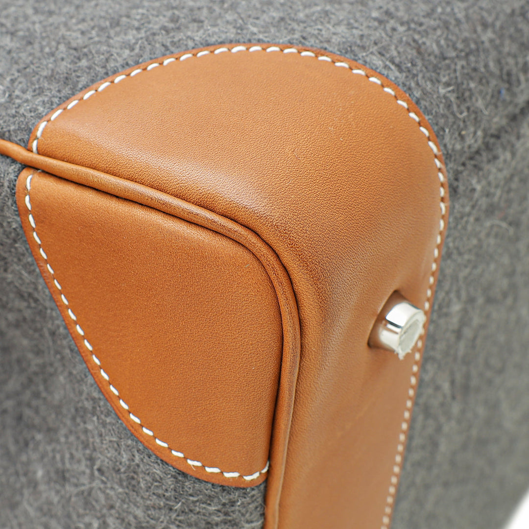 Top quality Hermes Bicolor HAC 40 Haute à Courroies Feutre Bag