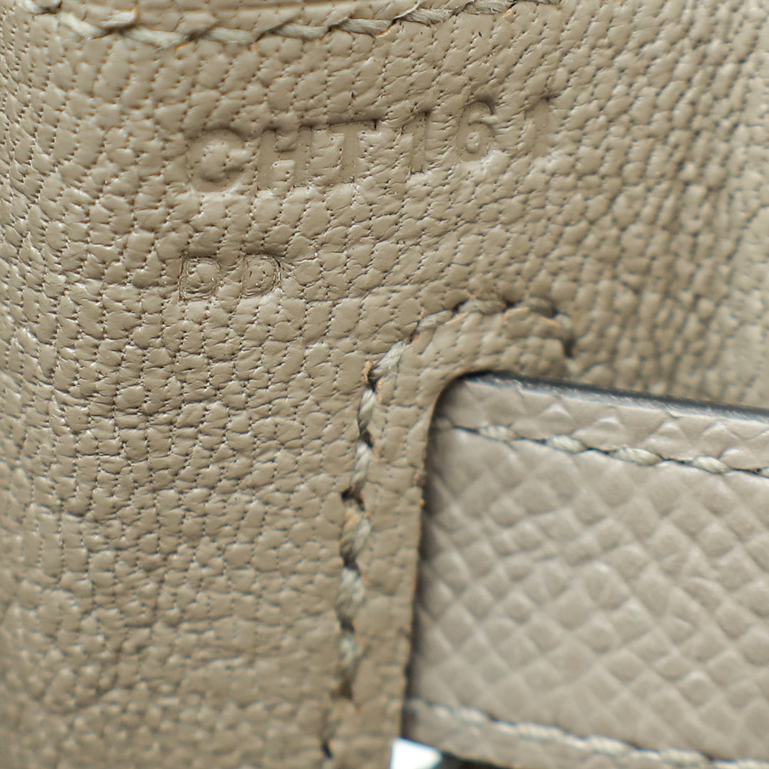 Top quality Hermes Etoupe Sellier Kelly 32 Bag