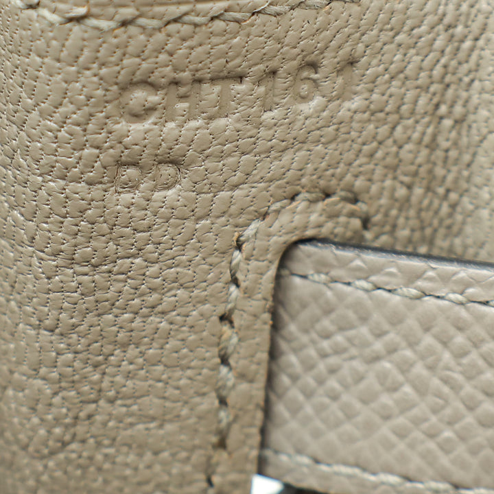 Top quality Hermes Etoupe Sellier Kelly 32 Bag