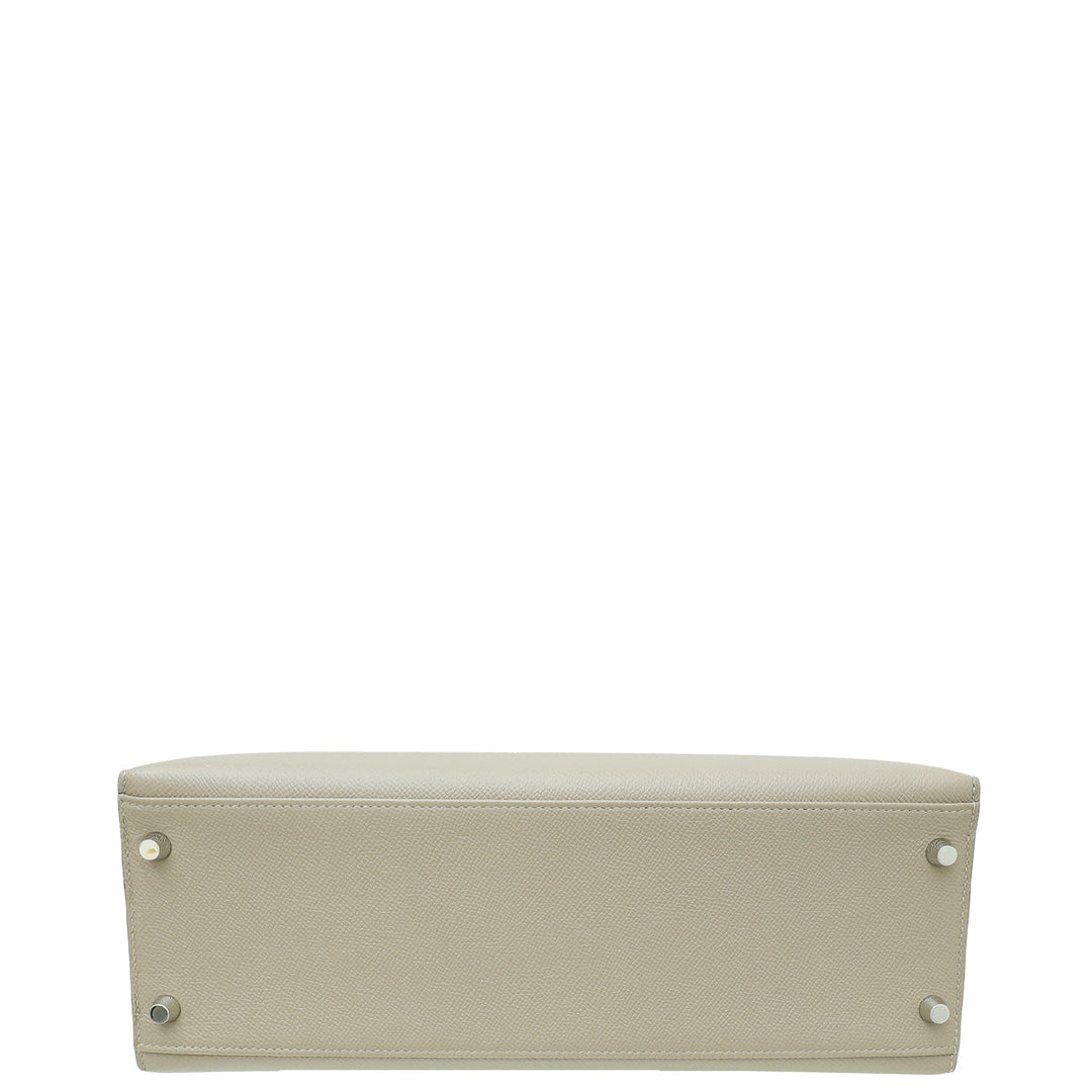 Hermes Etoupe Sellier Kelly 32 Bag