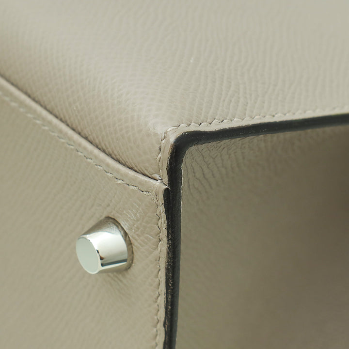 Top quality Hermes Etoupe Sellier Kelly 32 Bag