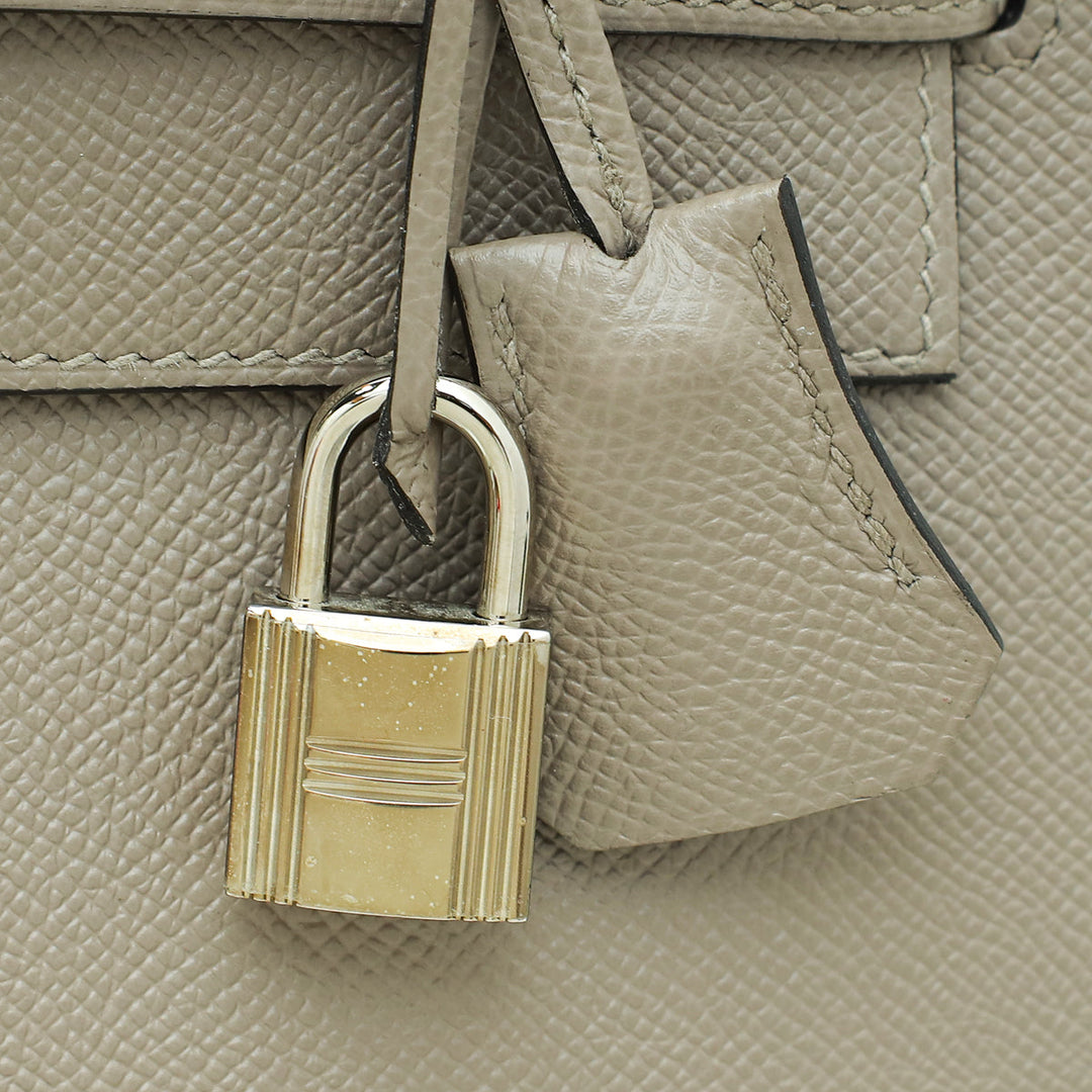 Top quality Hermes Etoupe Sellier Kelly 32 Bag