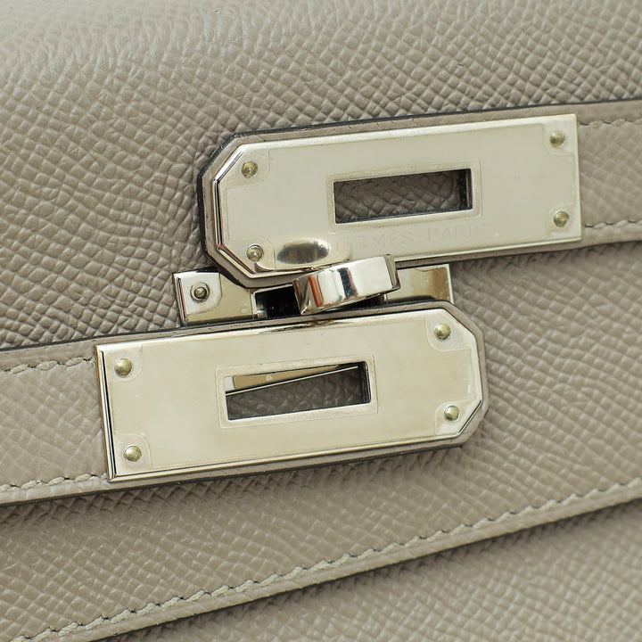Top quality Hermes Etoupe Sellier Kelly 32 Bag