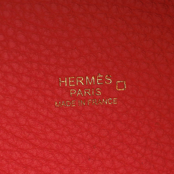 Hermes Rose Azalee Crocodile Touch Picotin 22 Bag