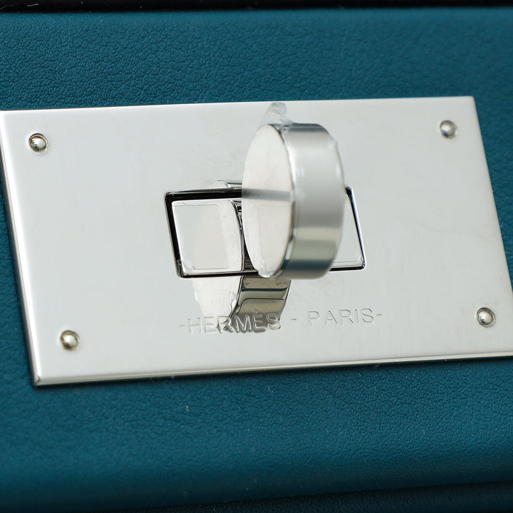 Hermes Vert Bosphore 24/24 Mini Bag