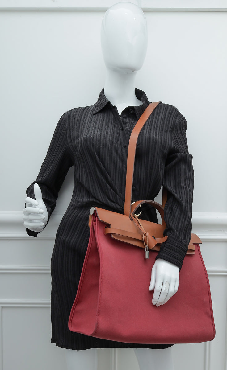 Hermes Bicolor Herbag Zip GM Bag